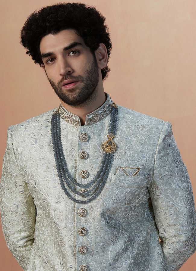 Manyavar mens clearance sherwani